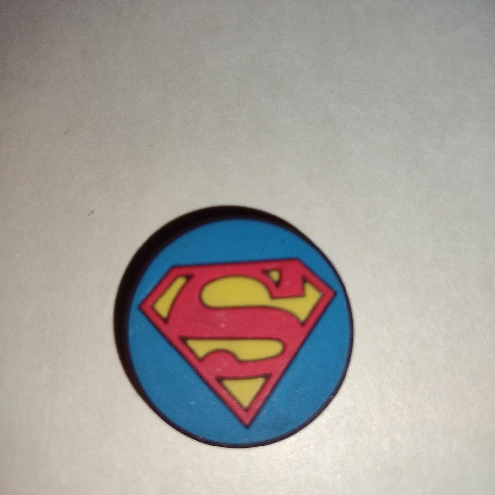 SuperMan Crocs Charm.